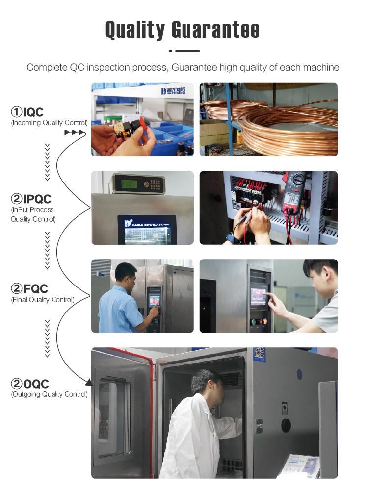 SGS Certificate Temperature Humidity Environmental Testing/Test Chamber