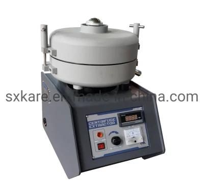 Bituminous Mixtures Centrifugal Extractor Test Equipment with Rpm Meter and Ammeter (SLF-400)