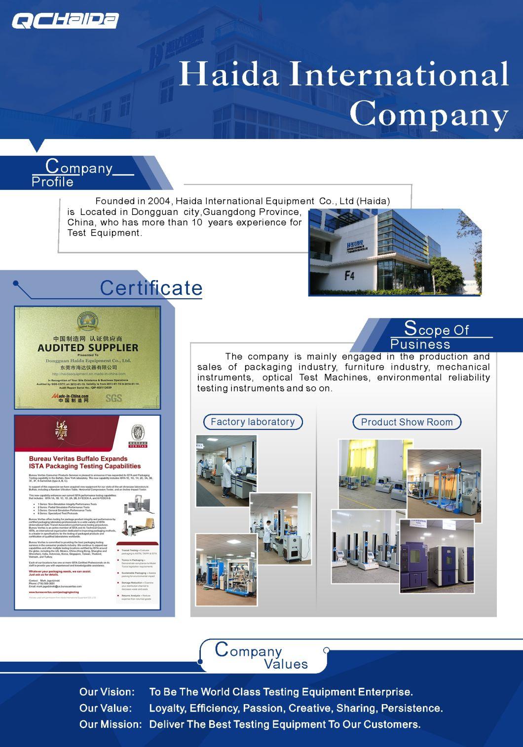 Ce Certificated 800L Electronic Temperature and Humidity Test Chamber