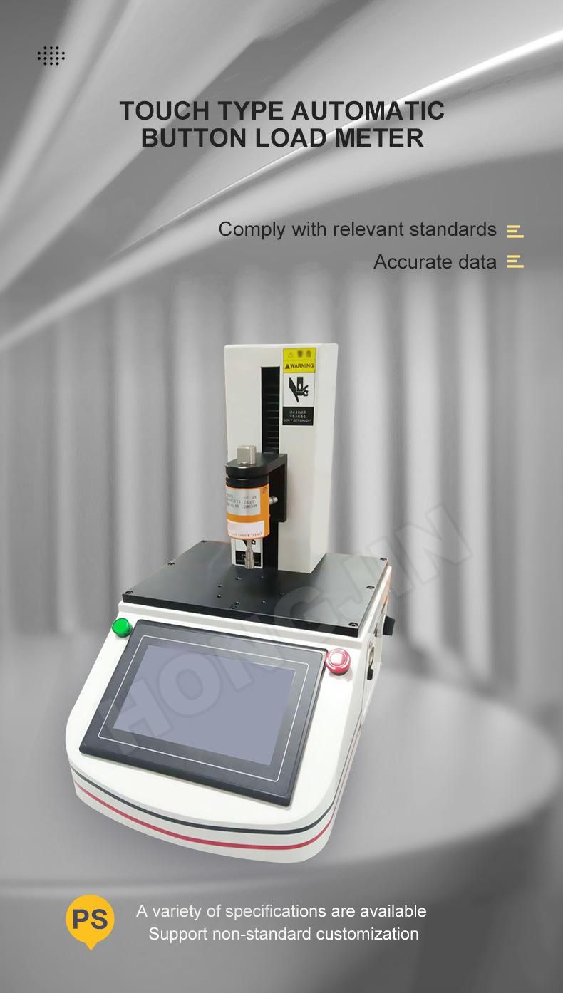 Hj-1 Key Switch Load Stroke Curve Tester/Button Displacement /Switch Load Curve Testing Machine