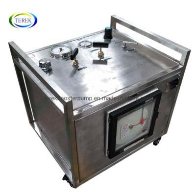 Terek Test Bench Domestic Water Pressure Booster Pumps with Round Chart Recorder Test Bench