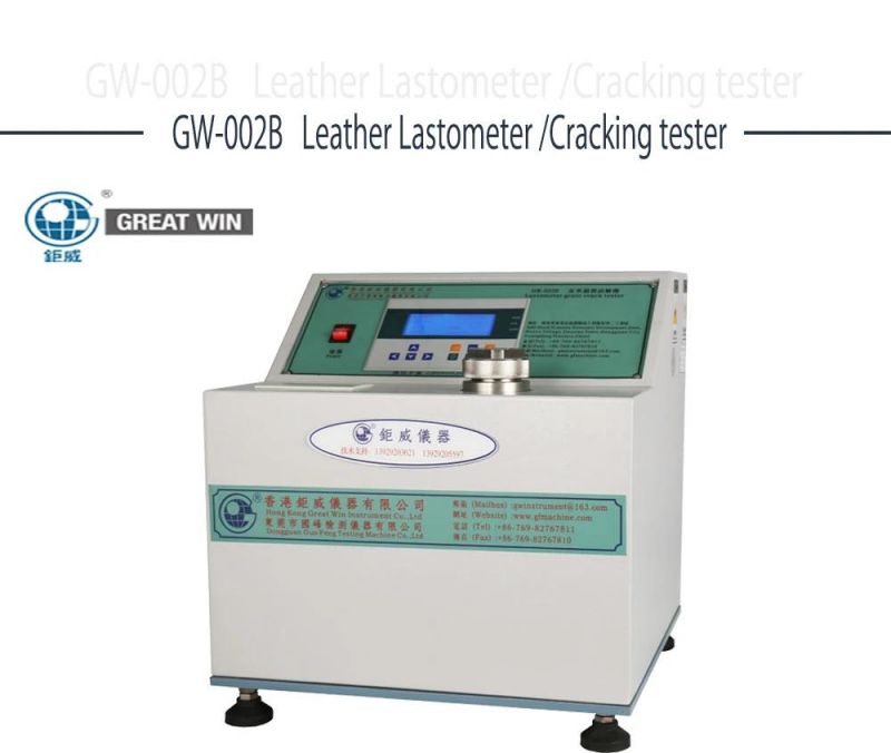 Leather Lastometer Grain Crack Test Machine (GW-002B)