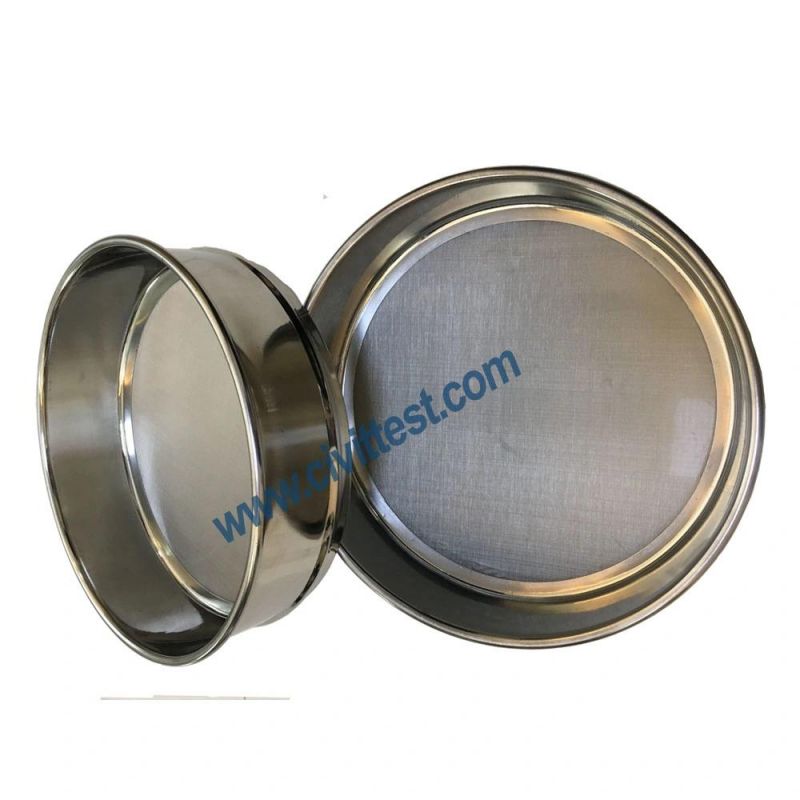 Dia. 200mm 8inch Soil Cement Aggregate Sand Test Brass Testing Sieve
