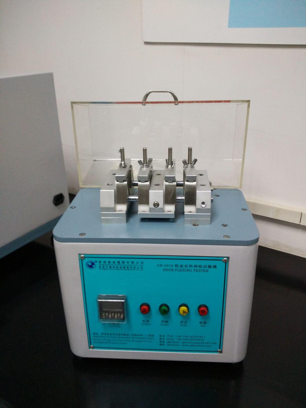 Shoes Upper Material Leather Bending Flexing Test Machine (GW-001D) Satra TM25