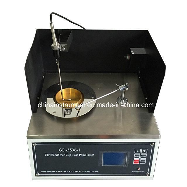 Semi-Auto Digital Electric Crude Oil ASTM D92 Flash Point Test Kit