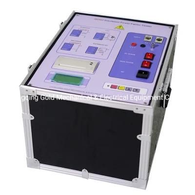 Gdmz Tranformer Primary Bushing Capacitance and Power Factor Tester, Tan Delta Tester