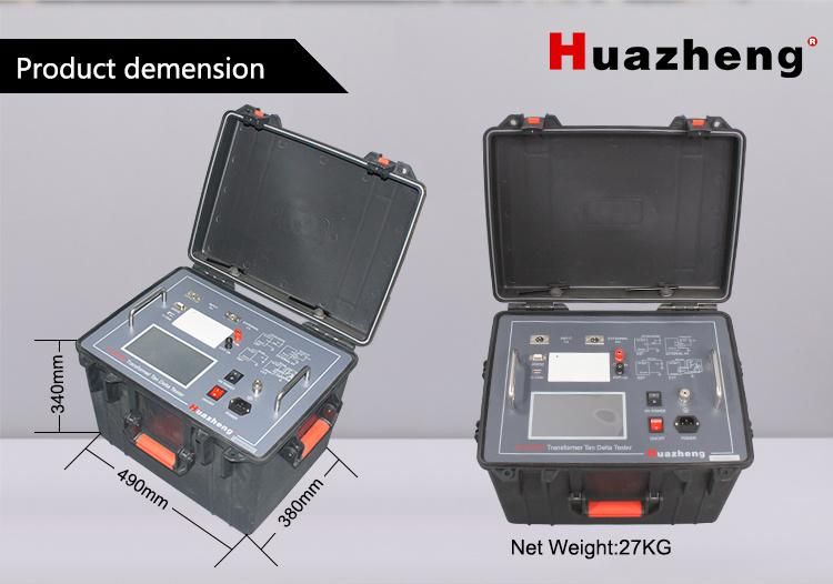 Transformer Tan Delta Test Capacitance and Dissipation Factor Measuring Instrument