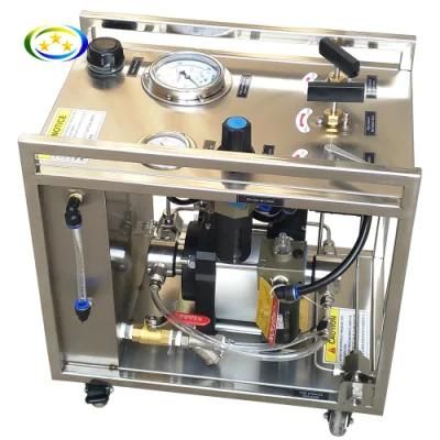 Terek 10 Psi-40000 Psi Pneumatic Liquid Booster Pump High Pressure Air Driven Hydraulic Oil Test Pump