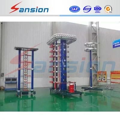 Impulse Voltage Test System Generator High Voltage 200 Kv / 10 Kj