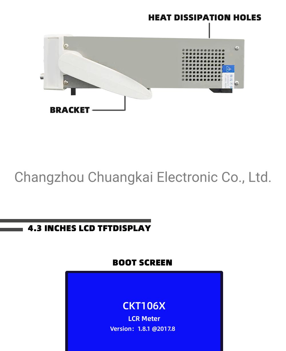 Ckt106X Digital Rlc Meter Capacitance Tester Resistance Meter Tester