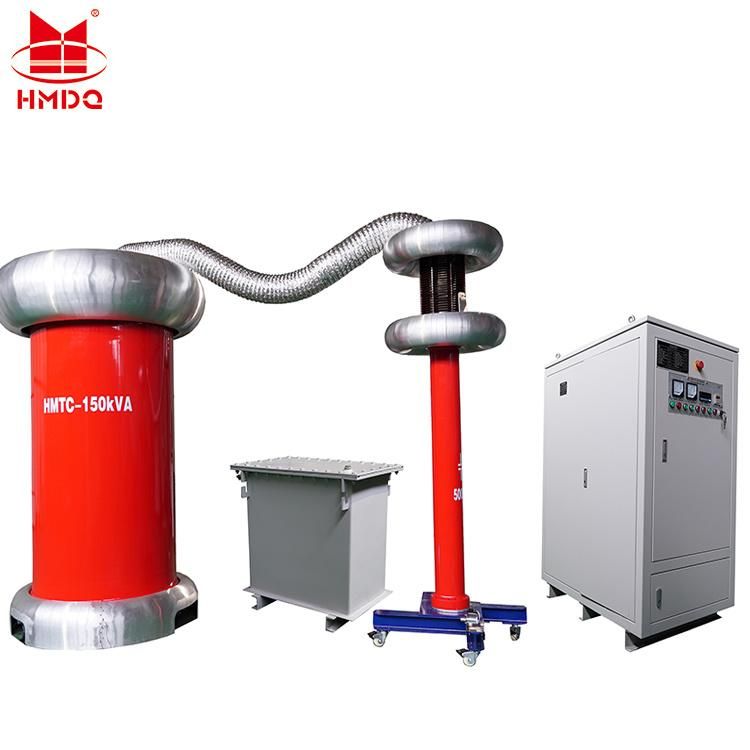 AC DC High Voltage Tester Hv Sf6 Gas Type Insulating Partial Discharge Test Equipment Power Frequency Pd Free Hipot Test Set