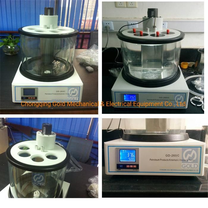 180 Degree Polyolefin Resin Asphalt Viscosity Meter Kinematic Viscometer ASTM D2170
