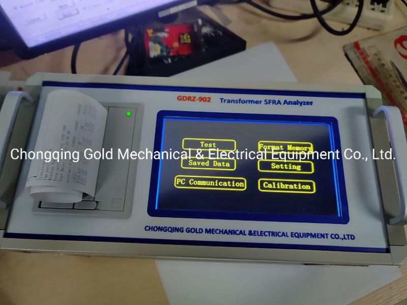 Sweep Frequency Response Analyzer for Power Transformer Test with Linear Sweep and Section Sweep