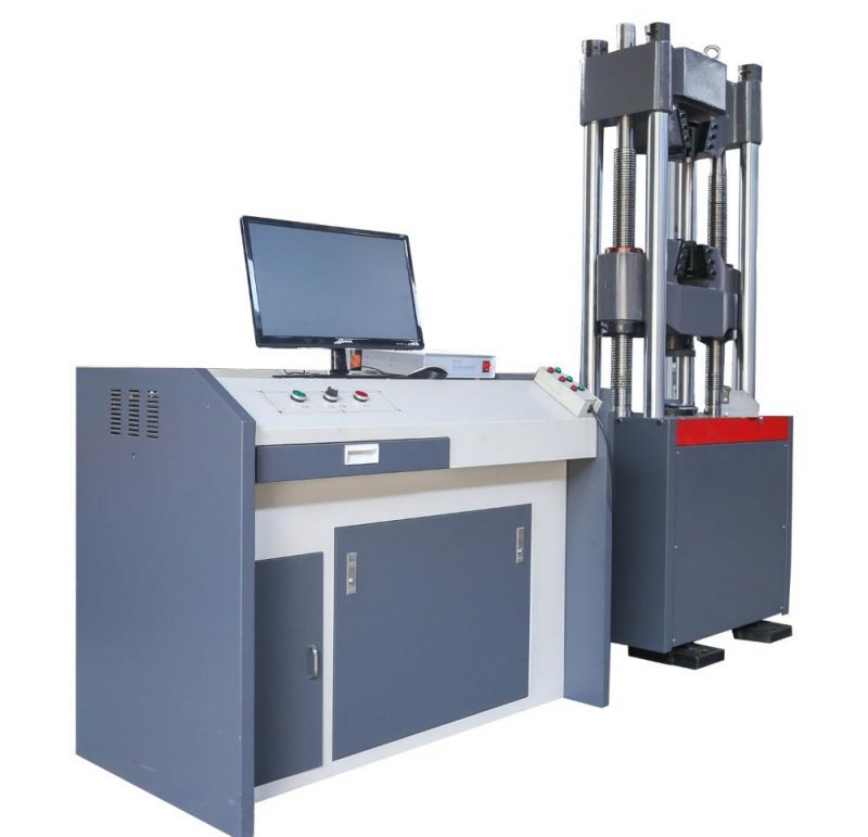 Wew-1000kn Hydraulic Universal Testing Machine for Steel Plate Tensile/Compression/Bending Test