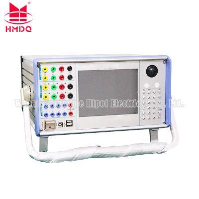 6 Phase Protection Relay Tester Secondary Current Injection Relay Test Set
