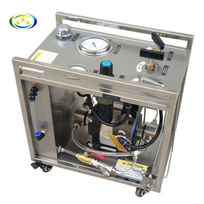 Terek 10-50000psi High Pressure Air Driven Hydro Booster Pump Stations for Hydraulic Testing
