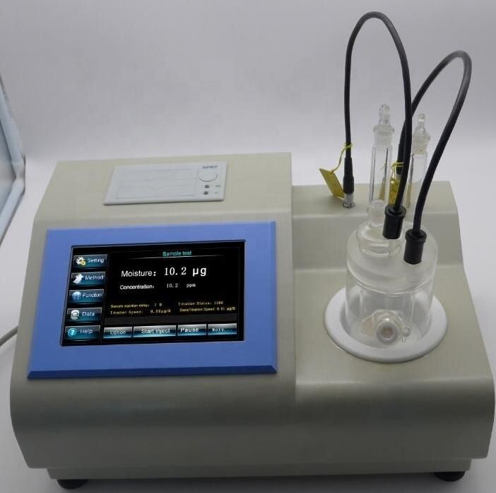Transformer Oils RS232 USB Interface Coulometric Trace Water Tester