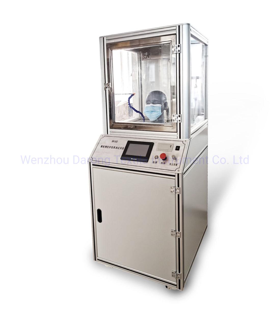 Face Mask PPE Bacteria Filtration Effiency Particles Testing Equipment