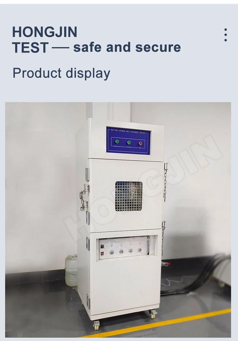 Hj-4 Li-ion Battery Over-Charging Forced Discharging Explosion-Proof Test Tester Testing Chamber Box Machine