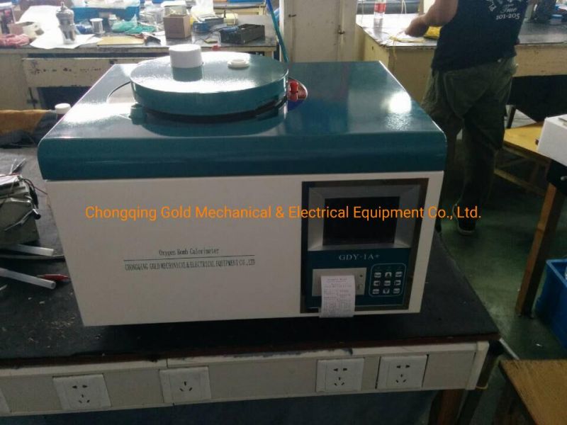 Lab Coal Calorific Value Analyzer Petroleum Products Oxygen Bomb Calorimeter