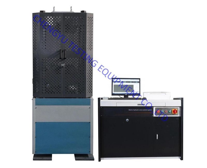 600kn 1000kn Digital Display Metal Tensile Hydraulic Universal Testing Machine