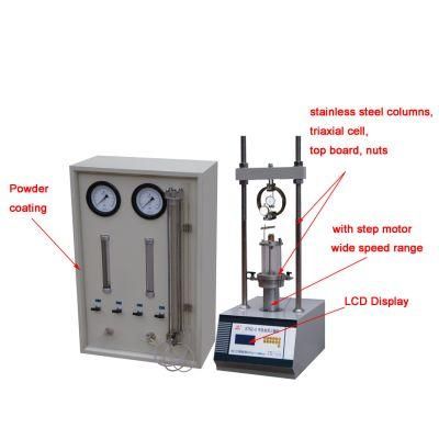 Stsz-1q 10kn Light-Duty Soil Triaxial Test Machine / Apparatus