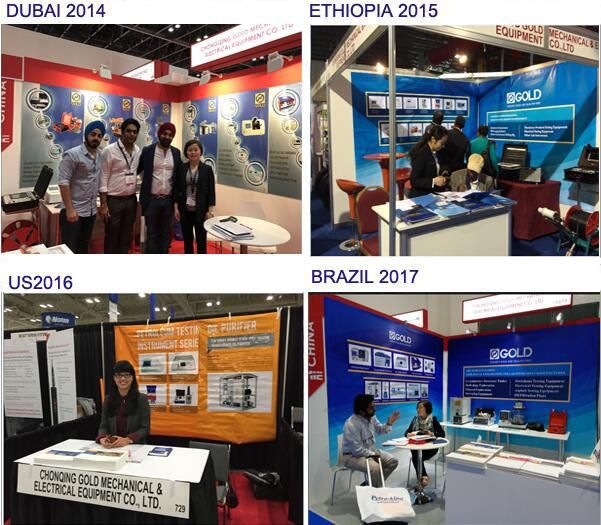 Four Samples Automatic Bitumen Softening Point Tester Ring and Ball Apparatus Asphalt Equipment