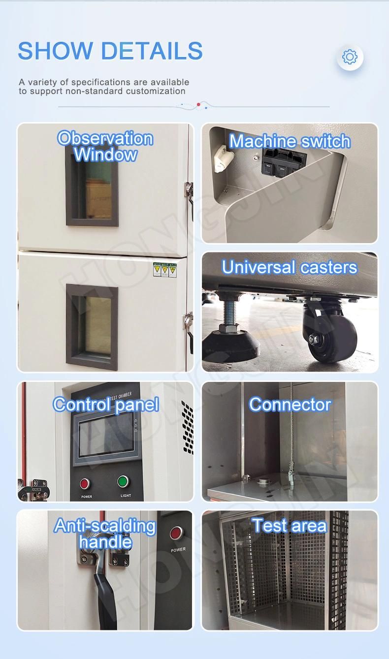 Hj-26 High Standard Hot and Cold Impact Testing Machine Thermal Temperature Shock Testing Chamber