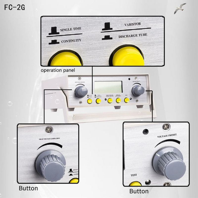 0~1700V 0~199.9ua Lightning Protection Element Measuring Instrument