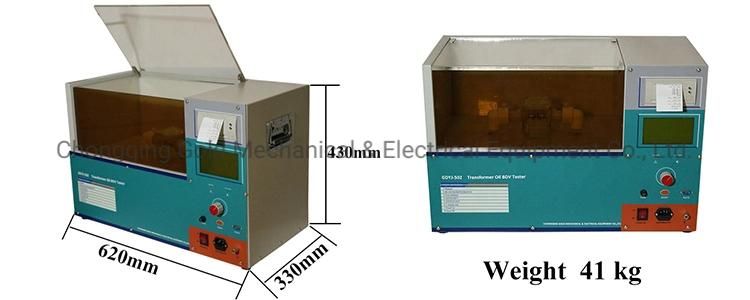 60/80/100kv Insulating Oil Bdv Tester for Transformer Oil with IEC156/ASTM