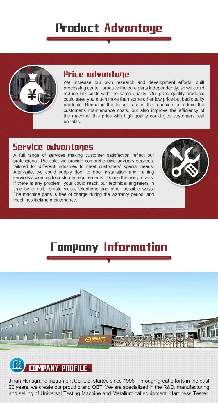 100kn Computerized Electronic Material Testing Machine