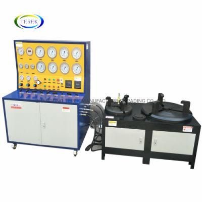 Terek Brand 1bar-500 Bar Digital Display Instrument System DN20-DN400 Flange Safety Valve and DN15-DN50 Thread Safety Test Bench