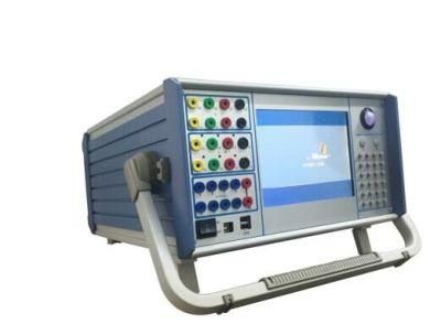 Portable High Quality Microcomputer 6 Phase Relay Protection Tester