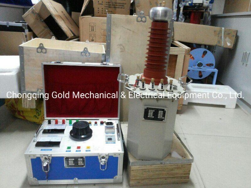 100kv Oil Immersed Testing Transformer AC DC Hipot Tester