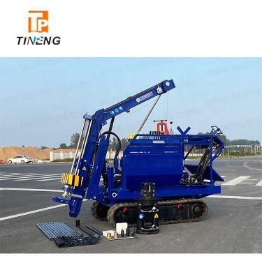 Hydraulic Probing Rig Soil Spt-C on Crawler Chassis