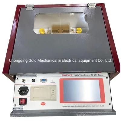 Automatic Transformer Oil Breakdown Voltage Dielectric Strength Bdv Test Kit Insulating Oil Bdv Tester