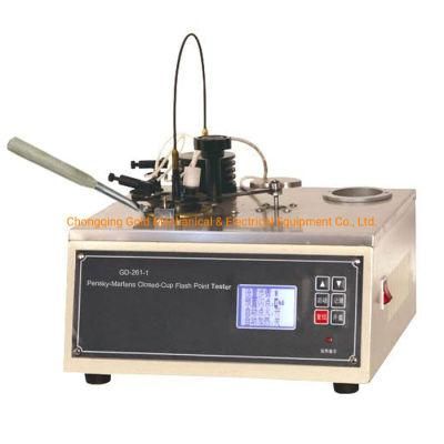 Semi-Auto Closed Cup Flash Point Meter Pensky-Martens Flash Point Tester ASTM D93