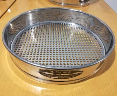 Standard Sieve Analysis Soil Sieve Set 350 300 170 150 90 Micron Laboratory Test Sieve