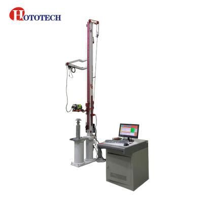 Helmet Twin Wire Triaxial Free Guide Falling Impact Testing Machine Helmet Triaxial Testing Helmet Testing Machine