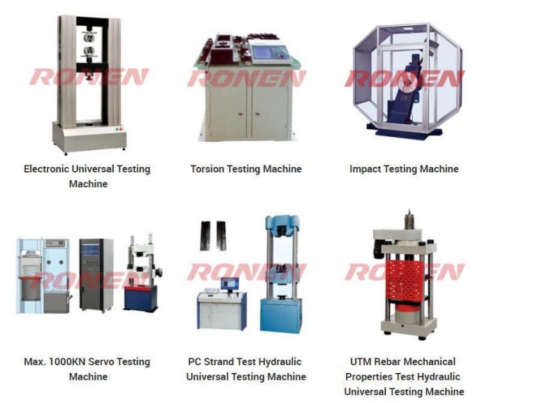 Computer Screen Display Control Electro-Hydraulic Servo Universal Testing Machine