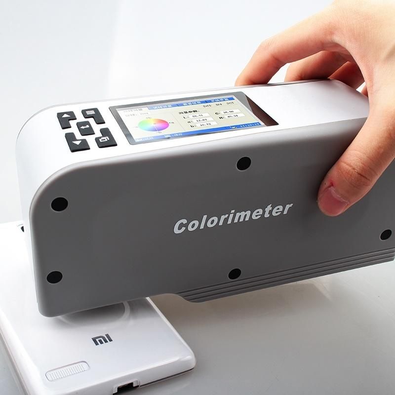 Portable Colorimeter Color Meter, Color Reader Meter with 8/D Color Meter, Digital Portable Chroma Meter DH-WF28