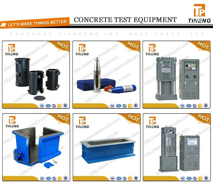 54-C0147/B Concrete Scc Test L-Shaped Box Apparatus for Filling Passing and Segregation Resistance Test