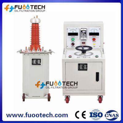 Oil Immersed Electric High Voltage AC Testing Transformer Hipot Tester Oil Type Test Transformer