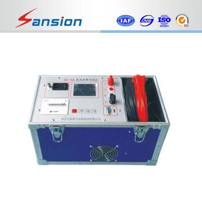 DC Resistance Meter Is Regulate and Tap Connect The Load Regulating Transformer Directly Without Discharging