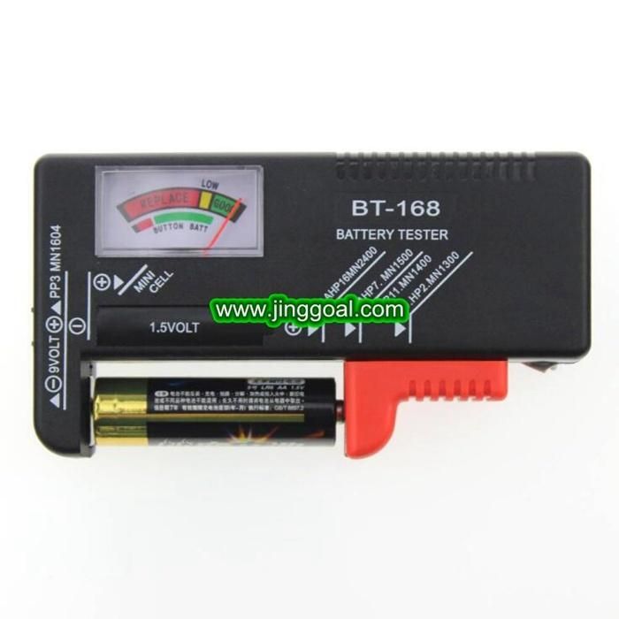 Bt168 Bt-168 Universal Battery Meter Checker Tester