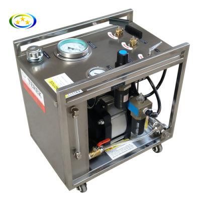 Pneumatic Hydrostatic Hydro Test Pump for Oil Pipelines Valve Pressure Testing