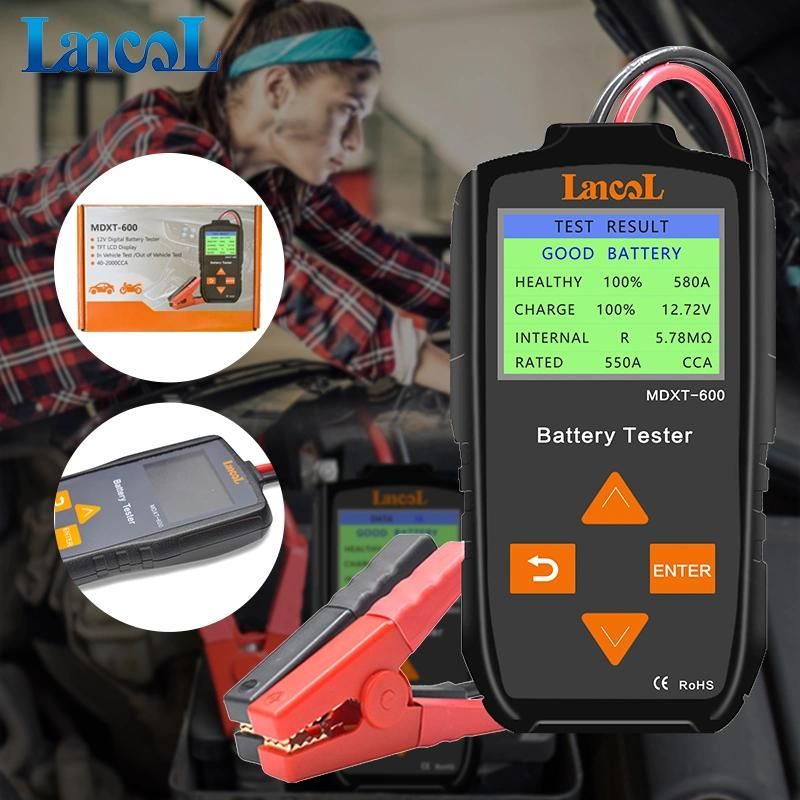 Battery Analyzer with Customized Language