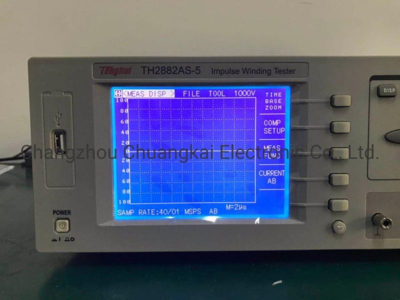 Th2882as-5 Three Phase Impulse Winding Tester Can Measure 20mh Inductance