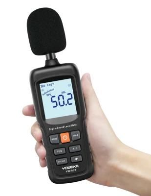 Yw-532 Sound Level Meter Noise Level Meter Sound Monitor dB Meter Backlight LCD Digital Audio Decibel Meter