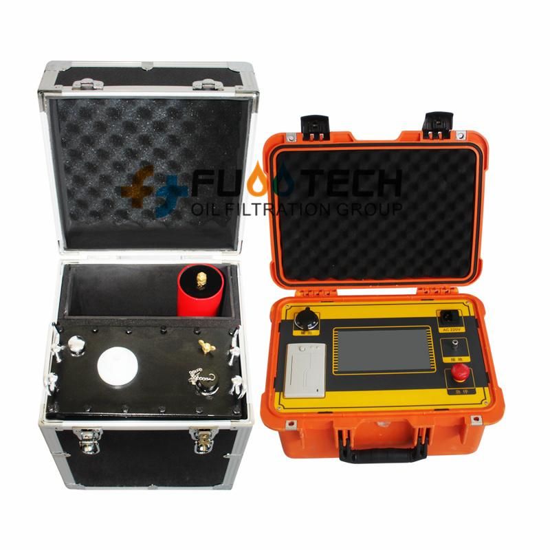 Fuootech Touch Screen Type AC Vlf Hipot Test Set 0.1Hz Very Low Frequency Cable Testing Equipment up to 80 Kvrms